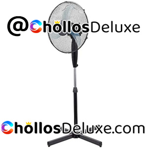 Ventilador de Pie 40cm Oscilante