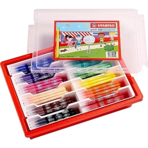 Stabilo Power Schoolpack 144 Rotuladores Punta Media