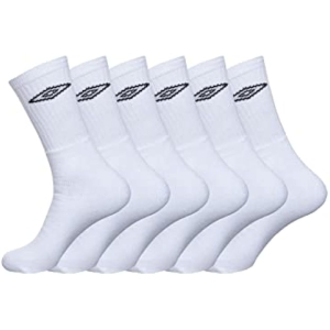 6x Umbro Calcetines Altos Hombre
