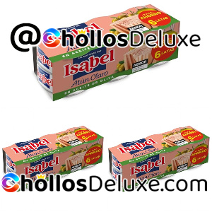 18x Latas Atún Claro Isabel 65g