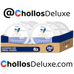 6x Dove Crema Hidratante Corporal Piel Seca 250ml