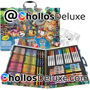 Crayola Maletín Pinturas Patrulla Canina 128 Piezas