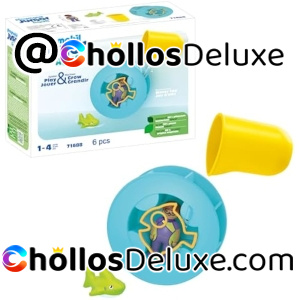 Playmobil Aqua Rueda de Agua Bebé Tiburón