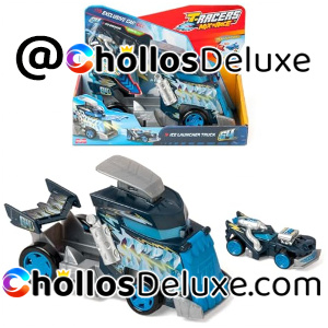 T-Racers Mix 'N Race Camión Ice Launcher +Vehículo Exclusivo