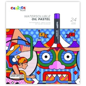 Carioca Plus Pasteles Al Óleo Solubles 24 Colores