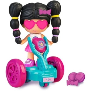 Pinypon Let's Go Segway Set Figura +Vehículo +Accesorios