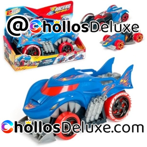 T-Racers Mix 'N Race Squad Launcher Shark +2 Vehículos Exclusivos
