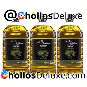 3x La Flor De Málaga Aceite Oliva Virgen Extra 5L