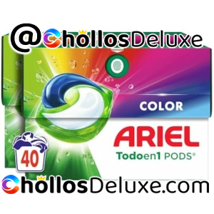 Ariel Pods Detergente Todo en 1 Color 40 Cápsulas