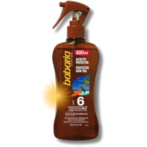 2x Babaria Spray Sol Zanahoria F-6 Protector Solar