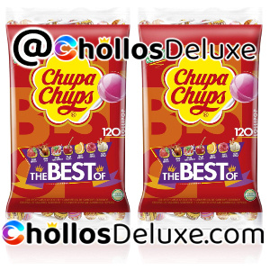 2x Chupa Chups 120 Piruletas