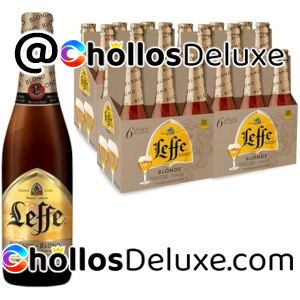 48x Leffe Blonde Cerveza 33cl