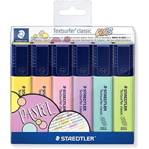 6x Staedtler Textsurfer Rotuladores Fluorescentes