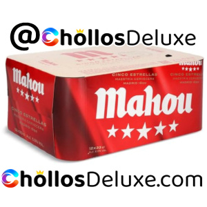 12x Latas Mahou 5 Estrellas 33cl
