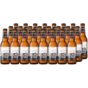24x La Salve Lucía Cerveza Tostada Botellas 33cl