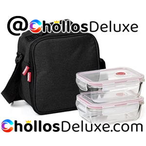 Tatay Urban Food Bolsa Térmica 3L +2 Tuppers Cristal Herméticos