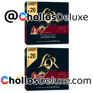 40 Cápsulas L'OR Espresso Barista Selection Nespresso