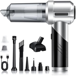 Aspirador de Mano Sin Cable 18000Pa Plegable 3 en 1