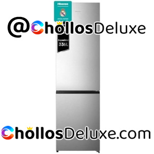 Hisense RB440N4BCE Frigorífico Combi 336L Clase E 200cm Super Freeze Inox