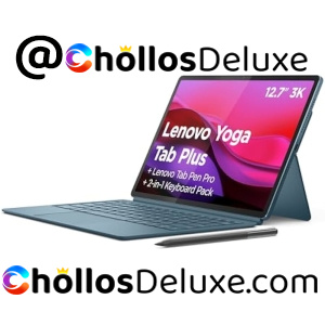 Lenovo Yoga Tab Plus Tablet 12.7" 3K Snapdragon Gen 3 16GB‑256GB +Teclado y Pen