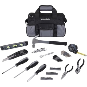 Amazon Basics Juego Herramientas 65 Piezas