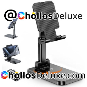 Soporte Móvil Mesa Plegable y Ajustable Universal para Smartphones