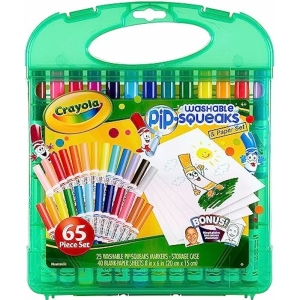 Crayola Maletín 65 Rotuladores Lavables