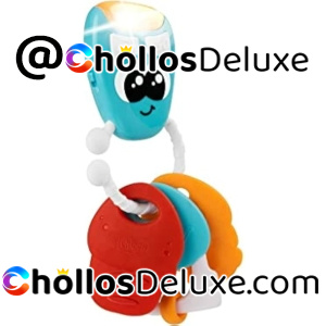 Chicco Llaves Electrónicas Bebé Bilingüe Sonajero Luces Sonidos