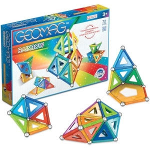 Geomag Classic Rainbow Magnético 72 Piezas Construcción 3D Niños