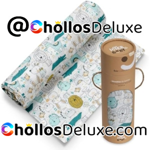 Interbaby Muselina Bebe Bambú 120x120cm