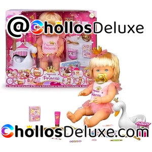 Nenuco Princess Muñeco Bebé 42cm +11 Funciones +10 Accesorios Corona