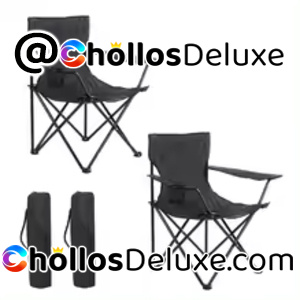 2x Aktive Sillas Camping Plegables +Bolsa