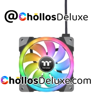 Thermaltake SWAFAN EX12 RGB Pack 3 Ventiladores 120mm Intercambiables Magnéticos