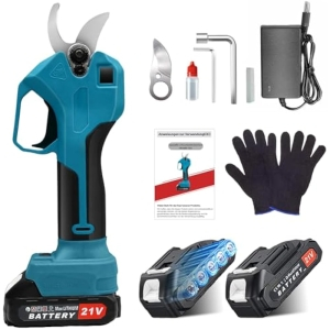 Tijeras Podar Eléctricas 500W Corte 25mm +2 Baterías 2000mAh