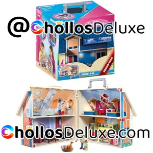 Playmobil Casa Muñecas Maletín +Mango Plegable