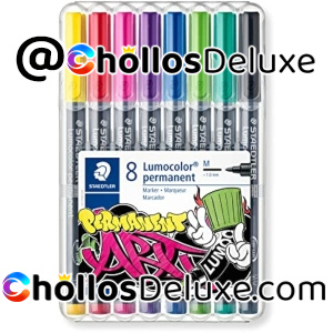 Staedtler Lumocolor Estuche 8 Rotuladores Permanentes Colores Surtidos