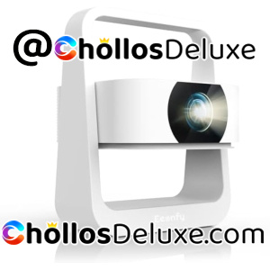Eeenfy Proyector Portátil 350ANSI 1080P +App Integrada y WiFi