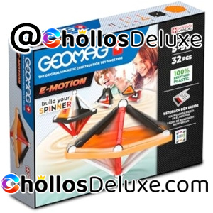 Geomag E-Motion Panels Set Magnético 32 Piezas +Peonza