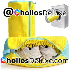 Bolsa Lavadora Zapatillas con Cremallera Reforzada