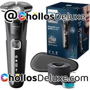 Philips Serie 5000 S5898/50 Afeitadora Hombre +Recortadora y Centro Limpieza