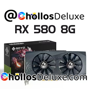 Soyo Radeon RX 580 8GB GDDR5 Tarjeta Gráfica Gaming