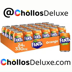 24x Fanta Naranja Latas 330ml