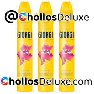 3x Giorgi Line Espuma Maxi Volumen 24h Fijación 4 250ml