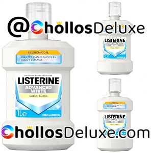 3x Listerine Advanced White 1 Litro