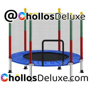 Allinlife Trampolín Infantil 140cm Cama Elástica Portátil