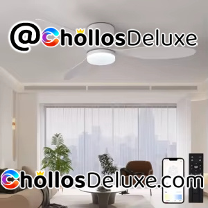 Ventilador Techo LED +Mando