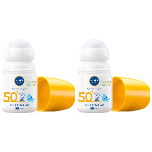 2x Nivea Sun Roll-On FP50+ Niños y Bebés