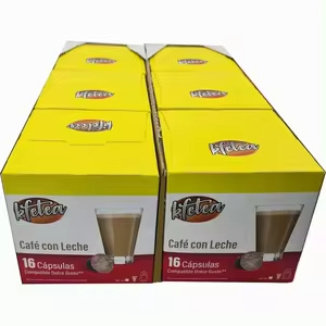 6x Kfetea Café Con Leche 16 Cápsulas Compatibles Dolce Gusto