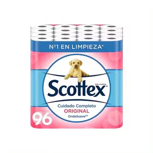 96x Scottex Original Papel Higiénico 2 Capas