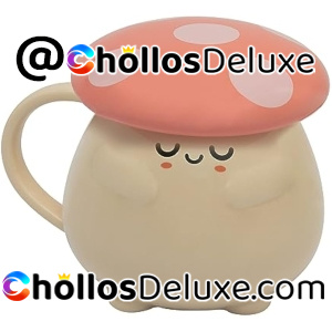 Mr. Wonderful Taza 3D Mushroom Cerámica